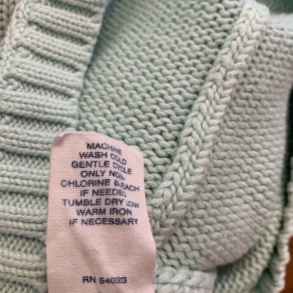 Vintage Baby Gap knit sweater with hood and Pom Pom, size 18-24 months - Picture 5 of 5